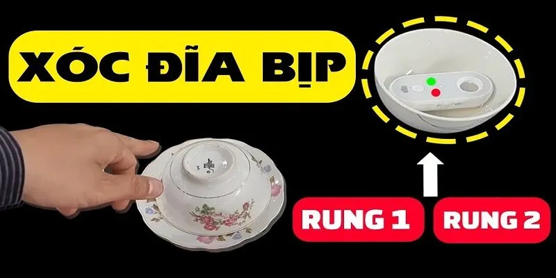 cách bịp xóc đĩa